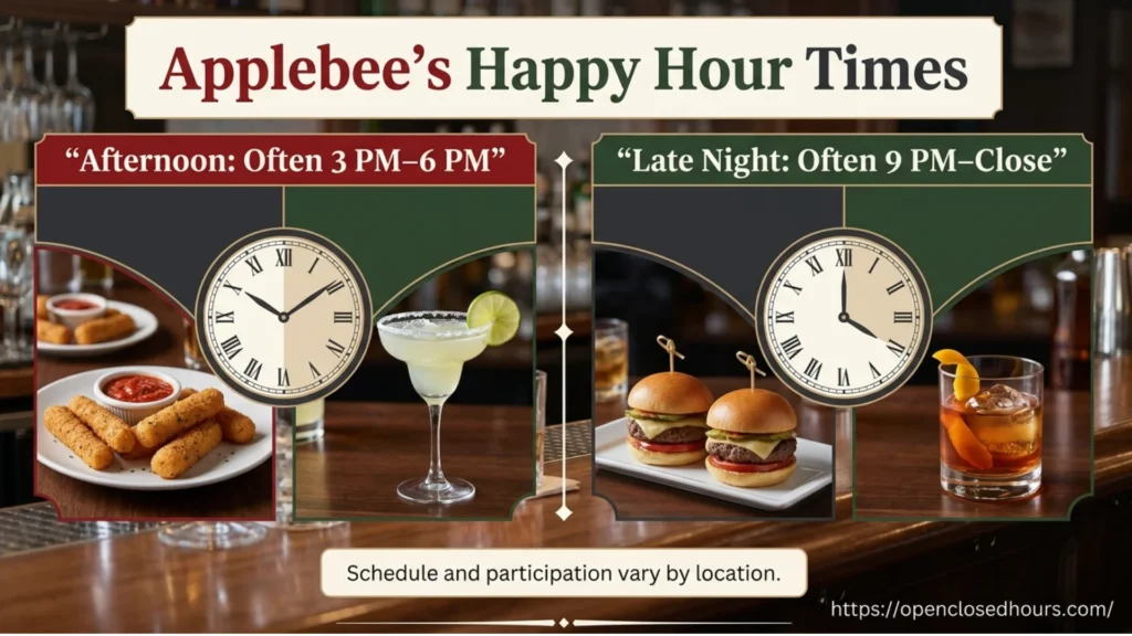 Applebee’s Happy Hour