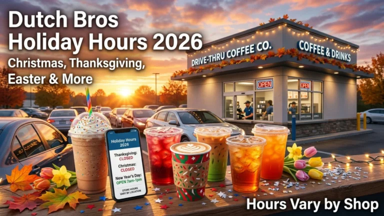 Dutch Bros Holiday Hours